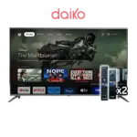 Télévision Daiko Google Tv 32″ Smart Silver Frameless Hd -32H93DK